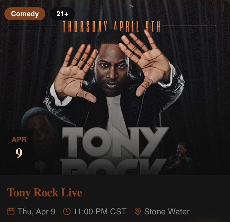 Tony Rock April 9 screen shot 2026 03 31 at 11.20.37 pm